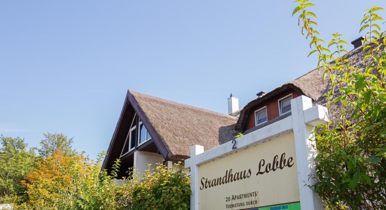 Ferienwohnung Sanddorn - Strandhaus ลอบเบอ ภายนอก รูปภาพ